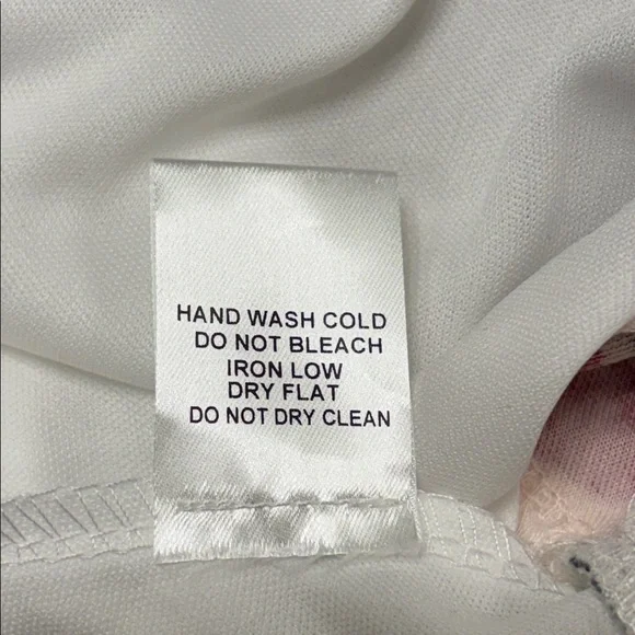 NWT Iris Red and White Rose Fit and Flare Mini Dress - Picture 9 of 9